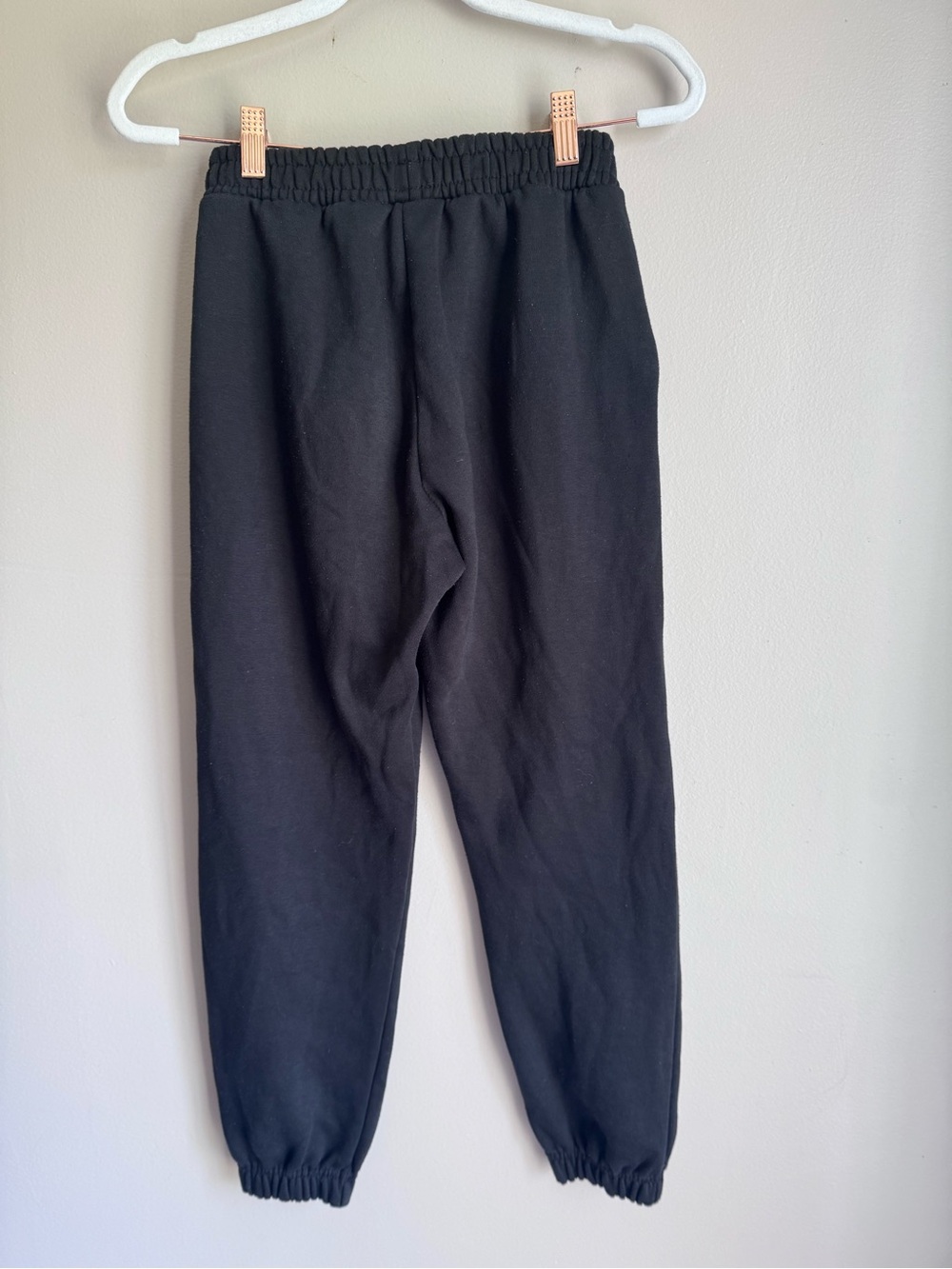 Zara Girls Pants Black Sweatpants Joggers Size 13-14 - Picture 2 of 6